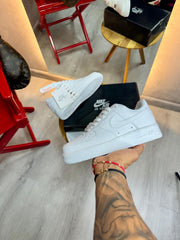 NK- Air Force 1 Estilo casual urbano con suela plana y versátil
